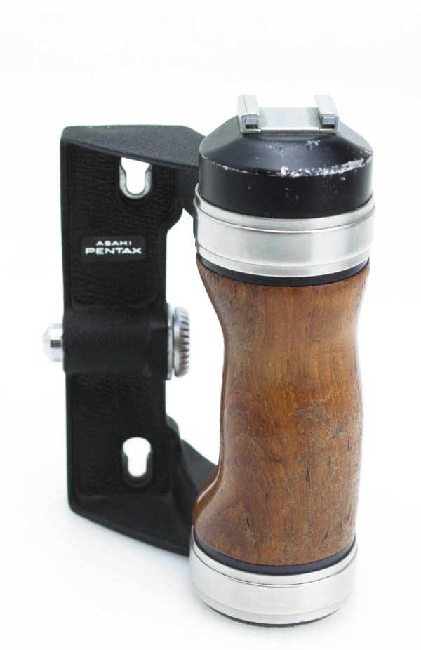 Genuine Asahi Pentax 6x7 67 Teak wooden GRIP for Pentax 6x7 Cameras