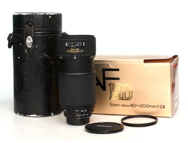 Boxed Nikon ED AF Nikkor 80-200mm f2.8 D Lens Nikon AF Mount - Excellent Condition