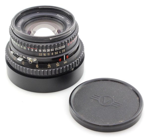 Hasselblad 80mm f2.8 Planar T * Black Lens for Hasselblad V System - Marked