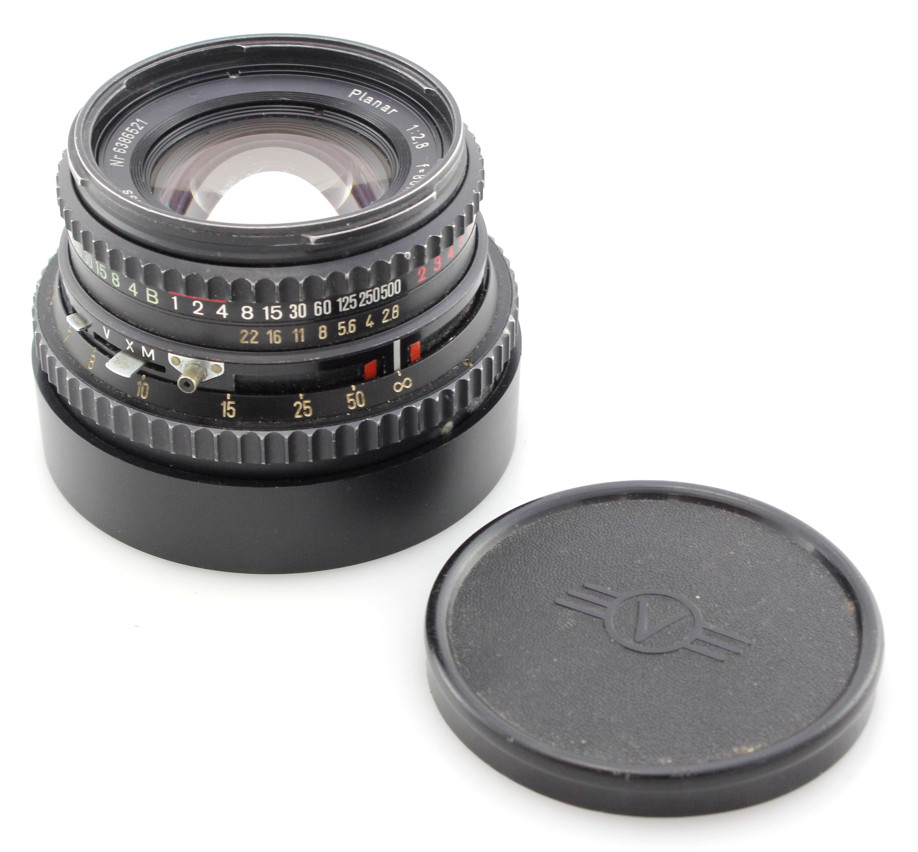 Hasselblad 80mm f2.8 Planar T * Black Lens for Hasselblad V System - Marked