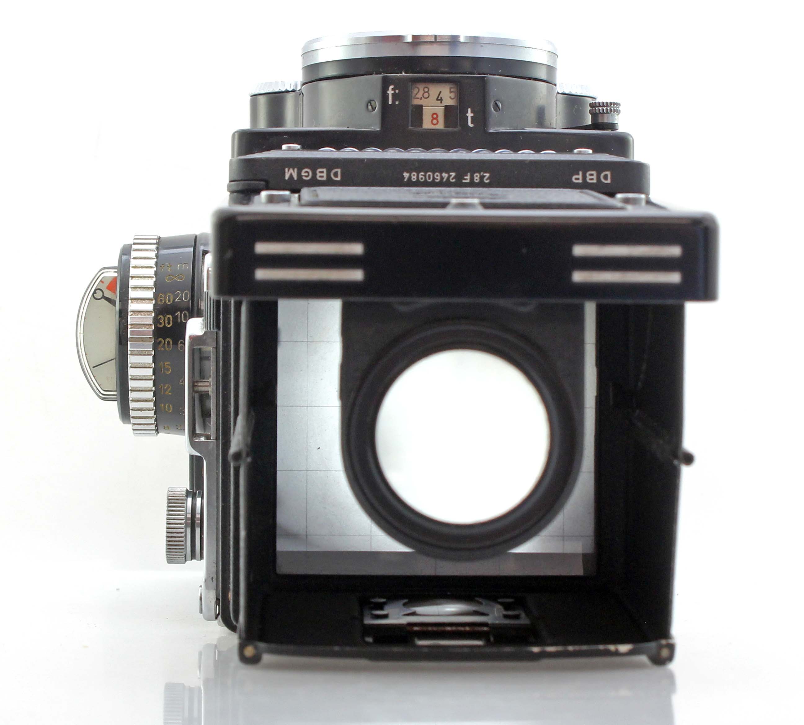 Rolleiflex 2.8F TLR Camera Cased with Carl Zeiss 80mm F2.8 Planar Lens & hood filter accessories - Image 10
