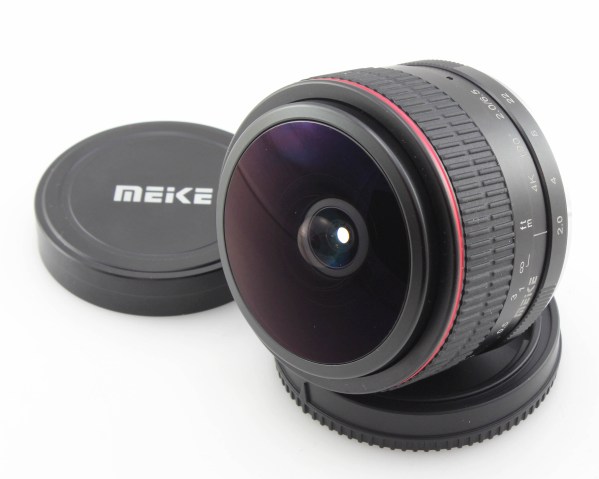Meike 6.5mm f/2.0 Circular Fisheye Manual Focus Lens for Sony E-Mount - Great Condition