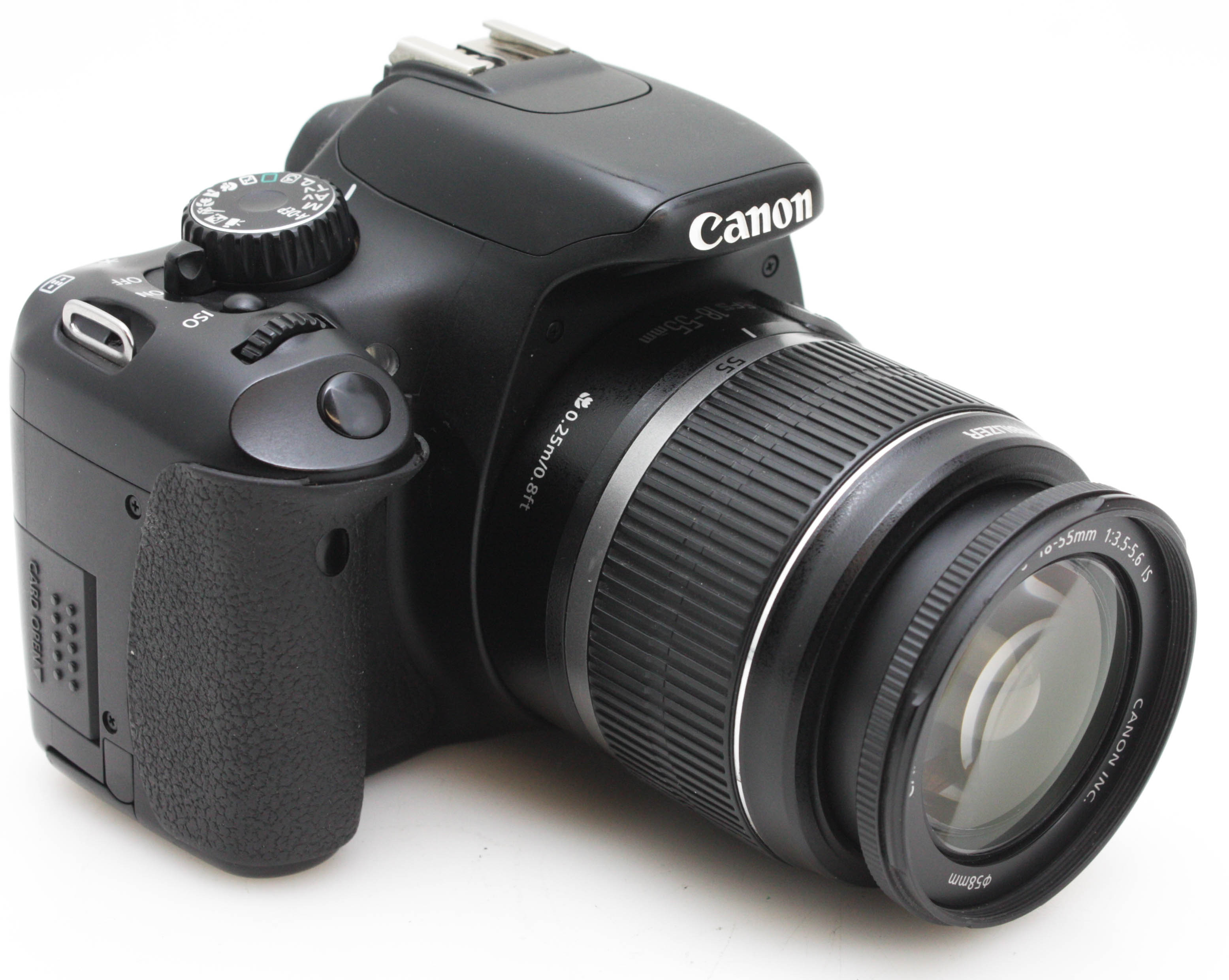 Canon EOS 550D - 18MP APS-C Sensor DSLR Camera w/ 18-55mm f/3.5-5.6 IS Zoom Lens - Image 4