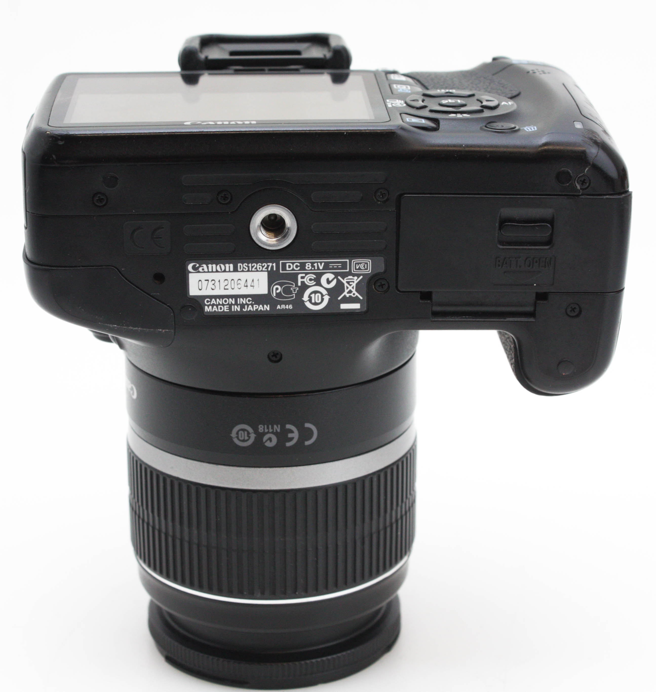 Canon EOS 550D - 18MP APS-C Sensor DSLR Camera w/ 18-55mm f/3.5-5.6 IS Zoom Lens - Image 7