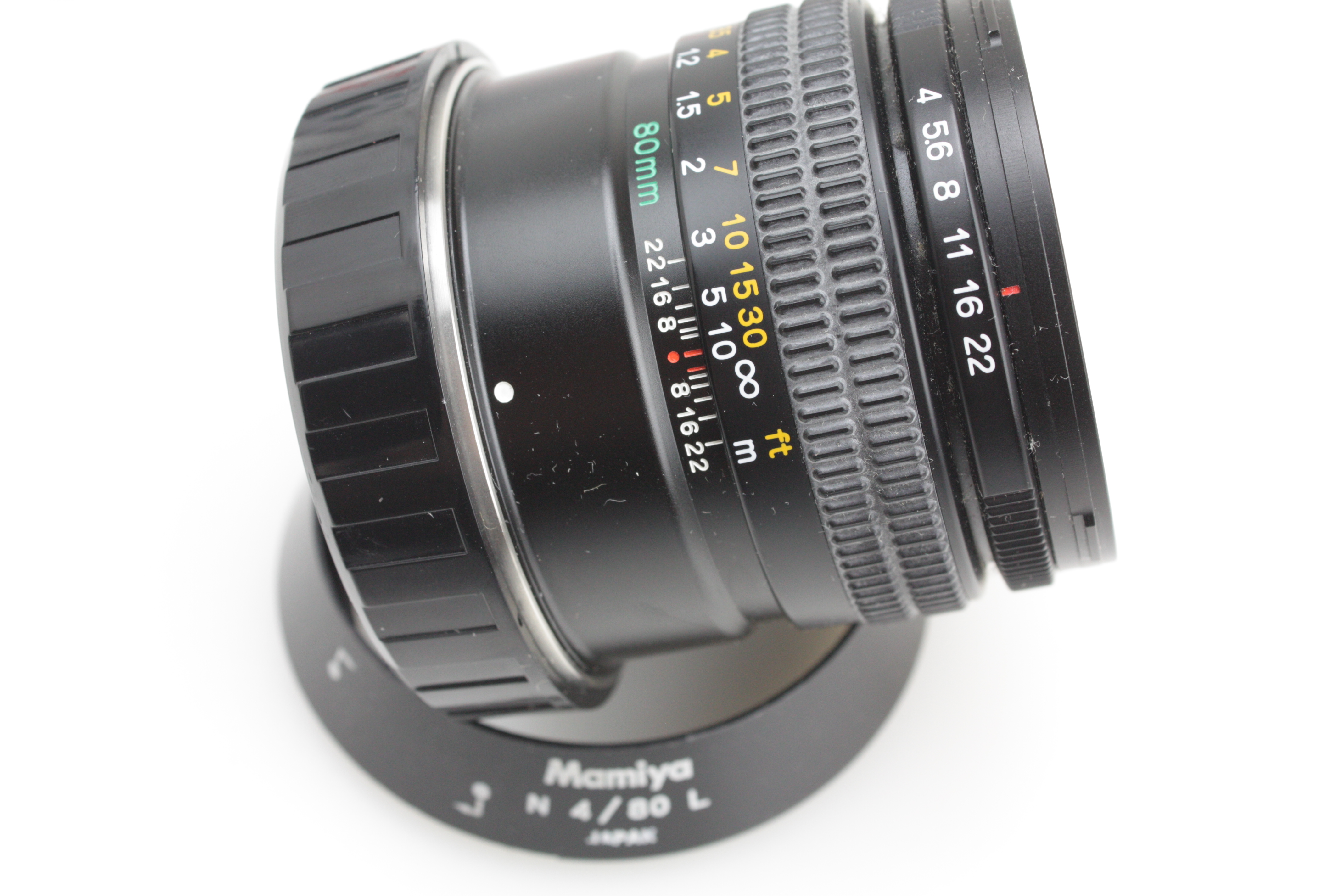 Mamiya N 80mm f/4 Prime Lens, with Hood - For Mamiya 7 - Excellent - Boxed - Image 2