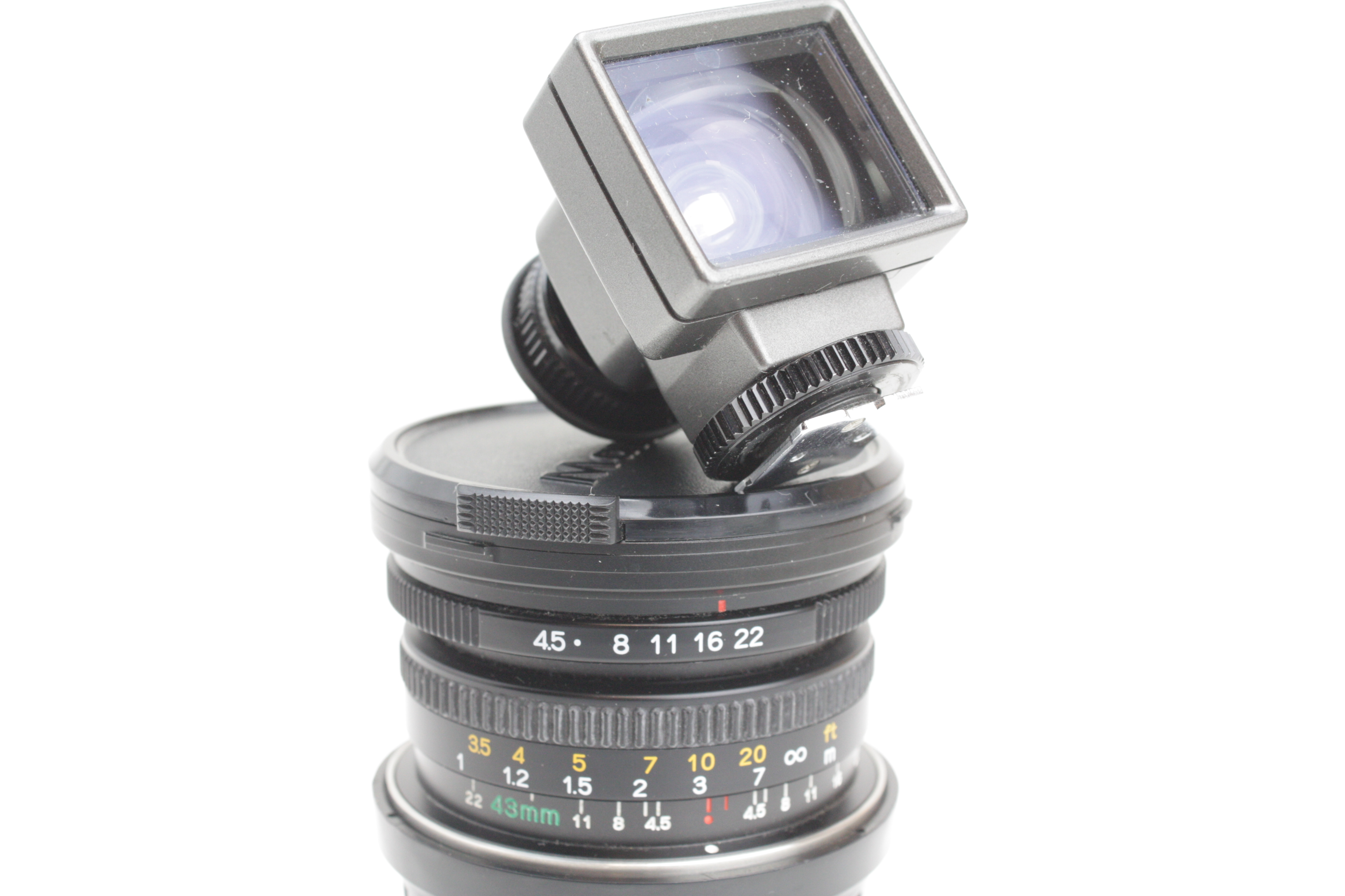 Mamiya N 43mm f/4.5 L Prime Lens, with Finder - For Mamiya 7 - Excellent - Boxed - Image 10