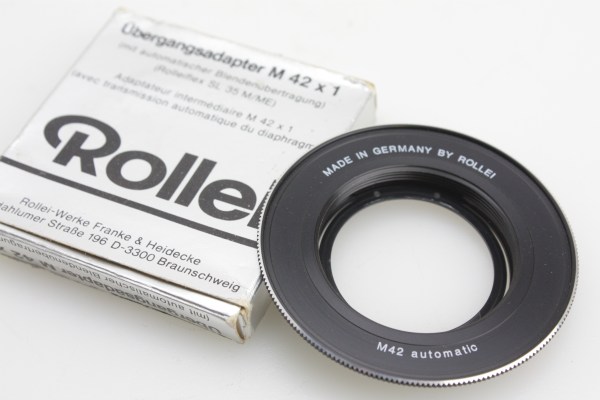 Voigtlander Rollei Rolleiflex QBM - M42 Adapter 42mm
