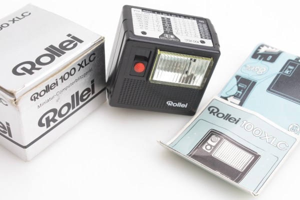 Rolleiflex Rollei 100 XLC Flash, with Instructions - for 35S B35 etc - Boxed