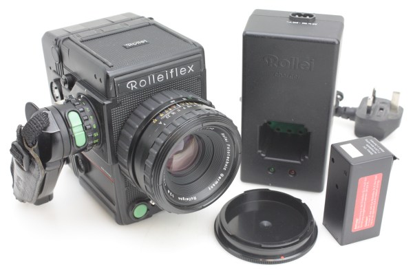 Rollei Rolleiflex 6008 Film Camera 80mm f/2.8 Rolleigon Lens & Charger