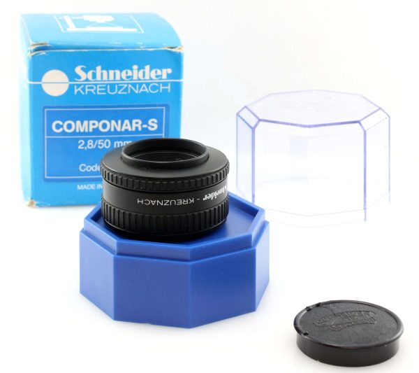 Schneider Kreuznach Componar-S 50mm f/2.8 Enlarging Lens - Boxed & Cased - m39 fit