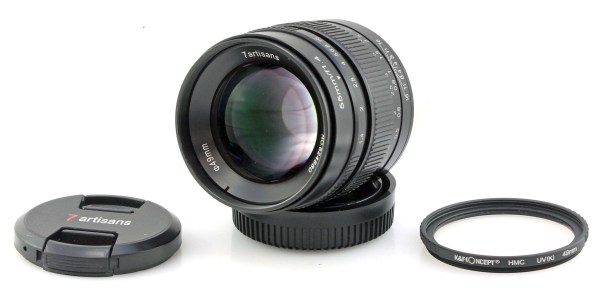 7Artisans 55mm f1.4 Lens for Micro Four Thirds MFT m4/3 Cameras