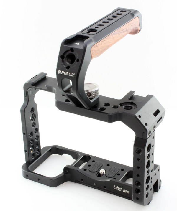 Selens M3 Camera Cage Video Stabilizer w/ Puluz Handle for Sony A7 III & A7R III - Great Condition