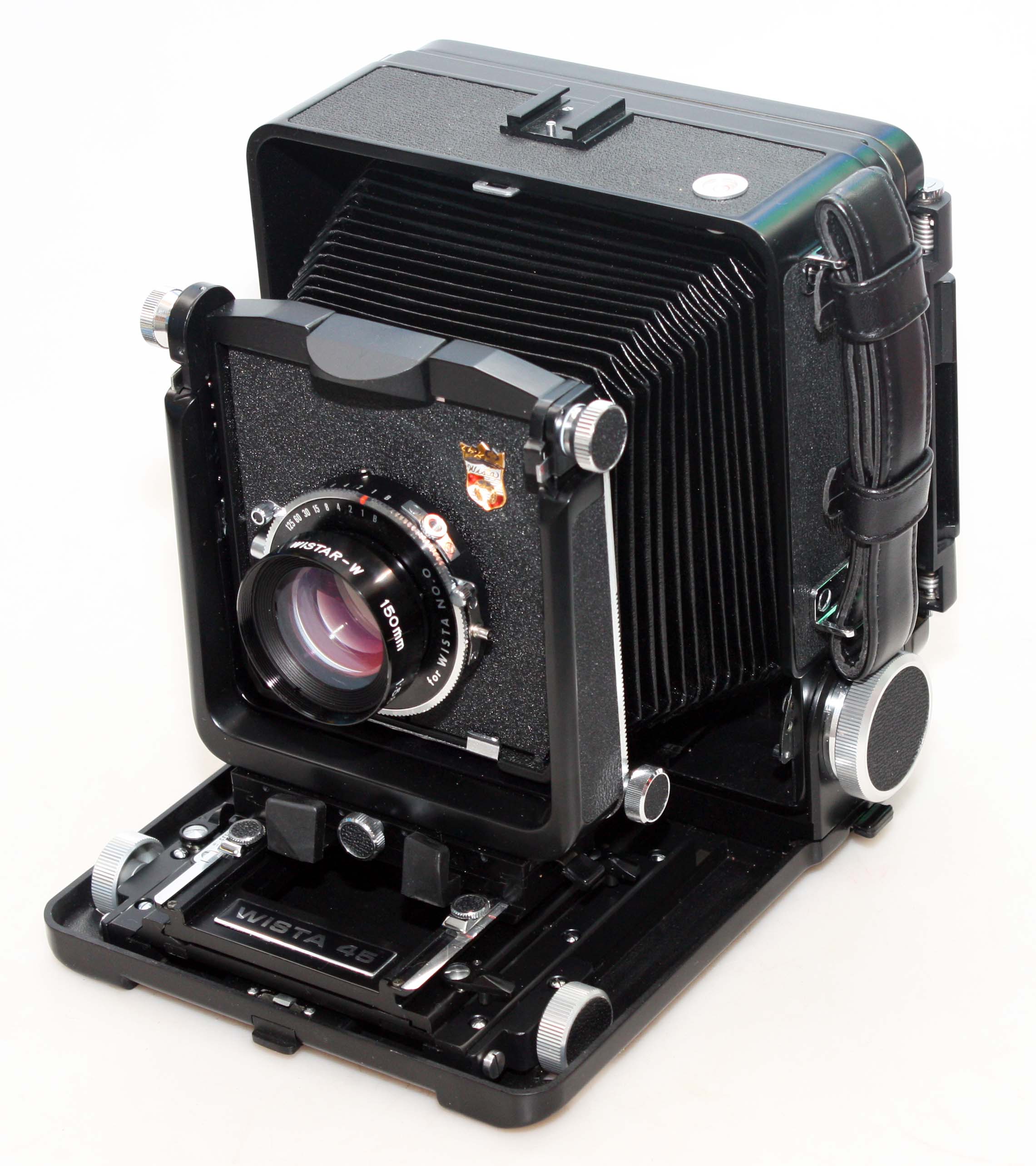 Wista 45VX 4x5 Large Format Film Camera + 150mm f/5.6 Wistar-W lens & 2x 5x4 Dark Slides