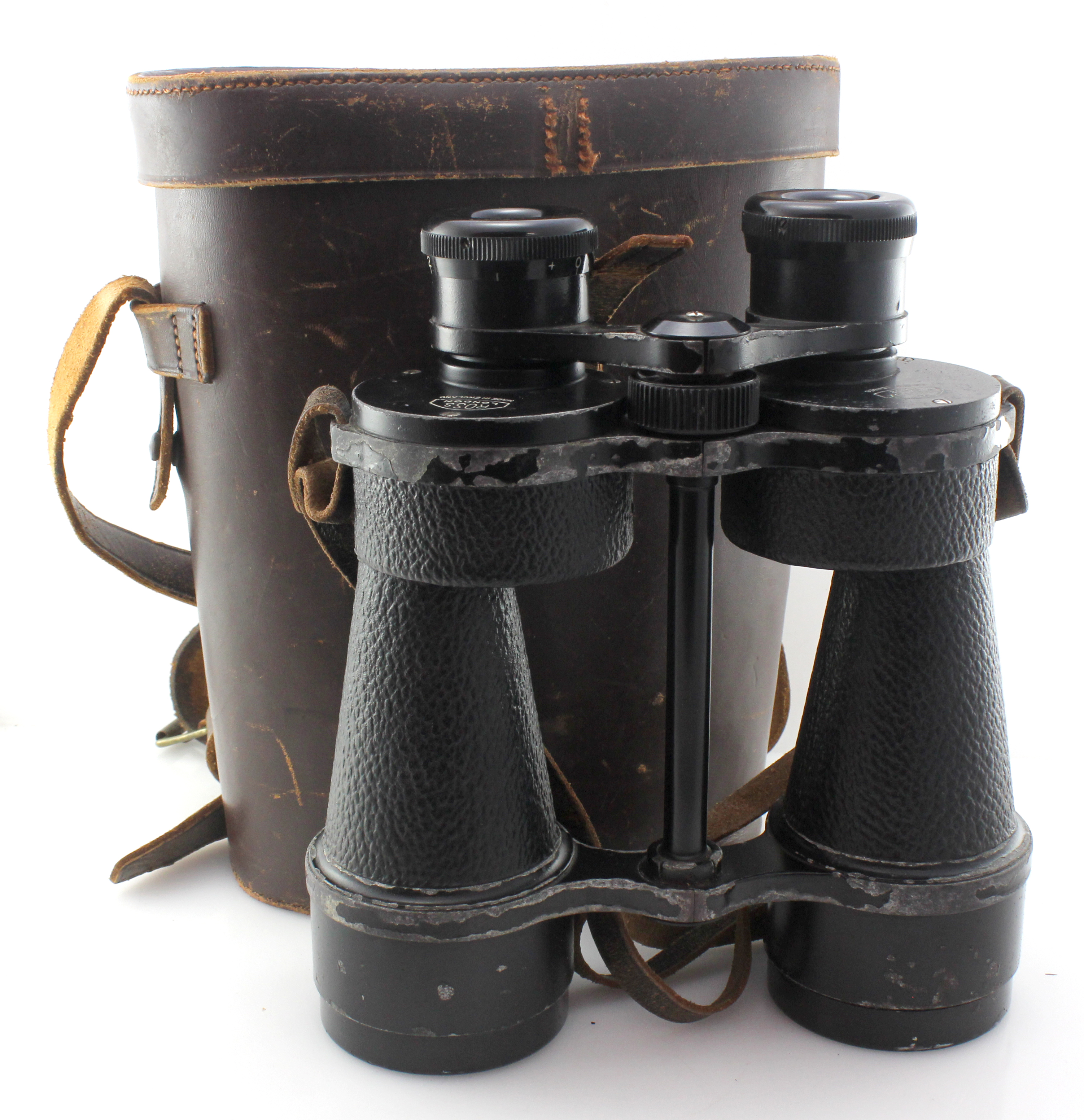 Ross 7x50 Steplux Vintage 1930s Binoculars with Original Case