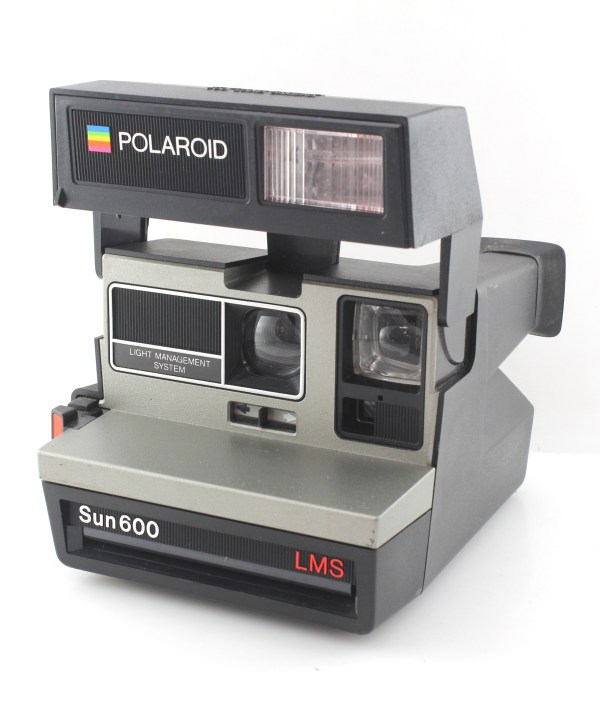 Polaroid Sun 600 Without Strap Classic Vintage Instant Camera. Working