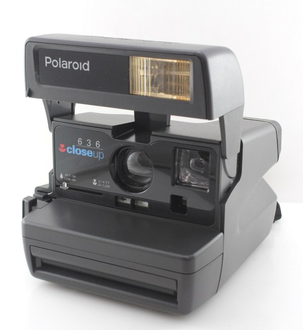 Polaroid 636 Close Up With Strap Classic Vintage Instant Camera. Working