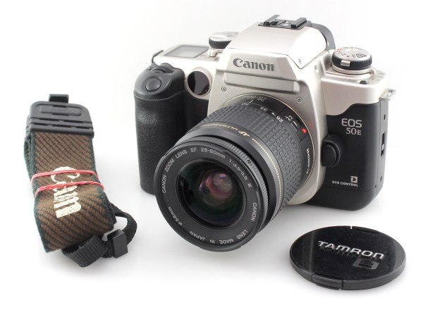 Canon EOS 50e w/ EF 28-80mm f3.5-5.6 III Zoom Lens - 35mm Film SLR Camera w/ Eye Control