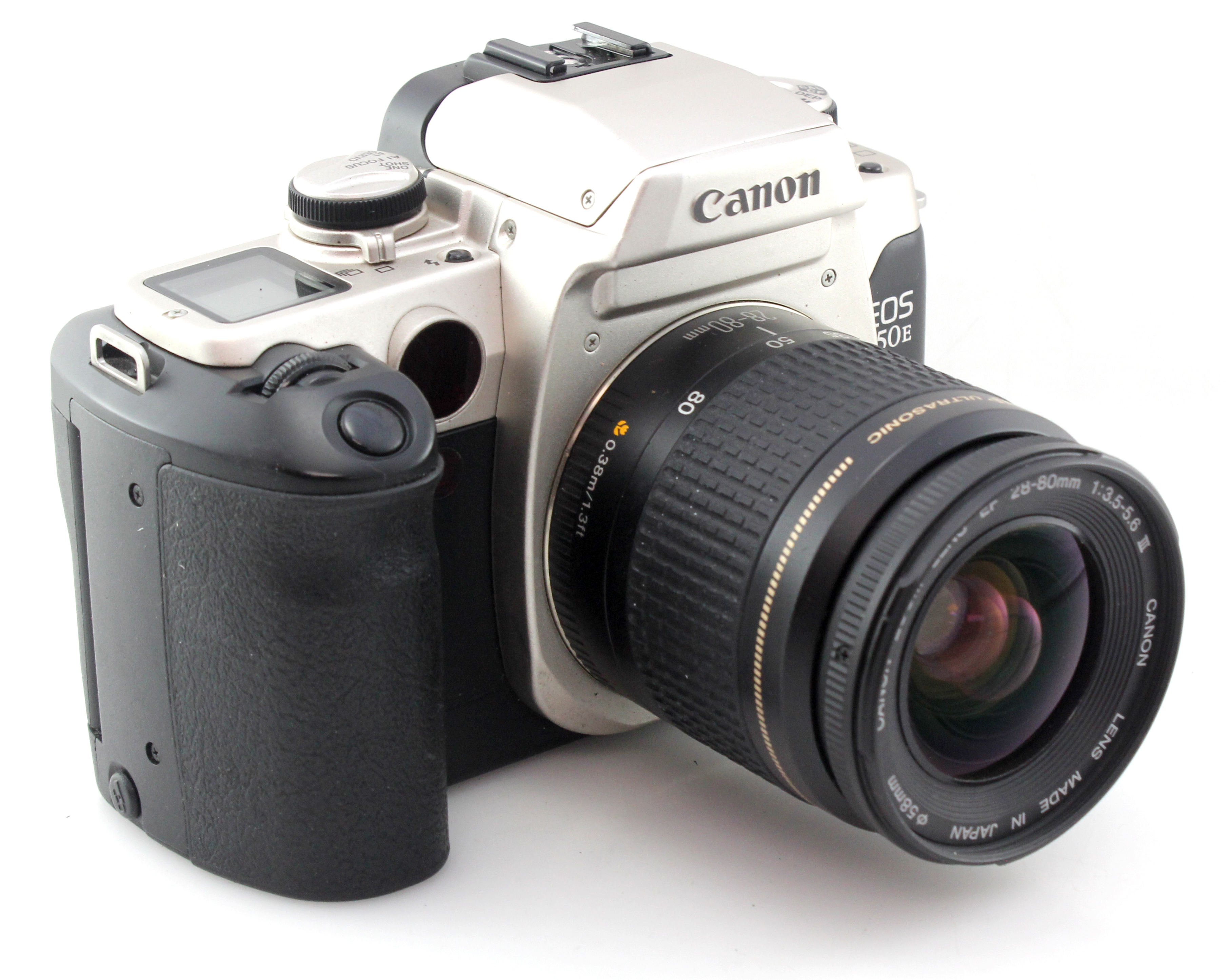 Canon EOS 50e w/ EF 28-80mm f3.5-5.6 III Zoom Lens - 35mm Film SLR Camera w/ Eye Control - Image 2