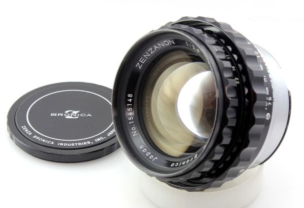 Zenza Bronica Zenzanon 100mm f2.8 Lens & Helicoid Focus Ring for S2 / S2A / EC cameras