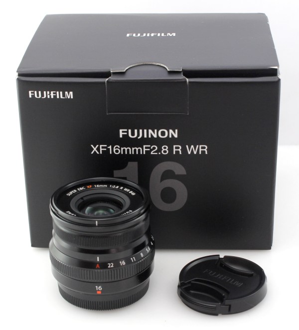 Boxed Fujifilm XF 16mm f2.8 R WR Prime Lens - X mount - Excellent Condition