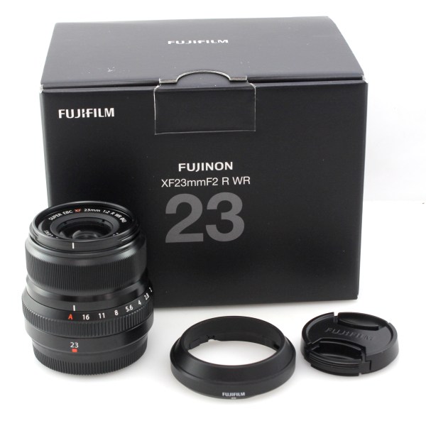 Boxed Fujifilm XF 23mm f2 R WR Prime Lens - X mount - Excellent Condition