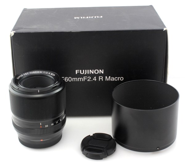 Boxed Fujifilm XF 60mm f2.4 R Macro Prime Lens - X mount - Great Condition