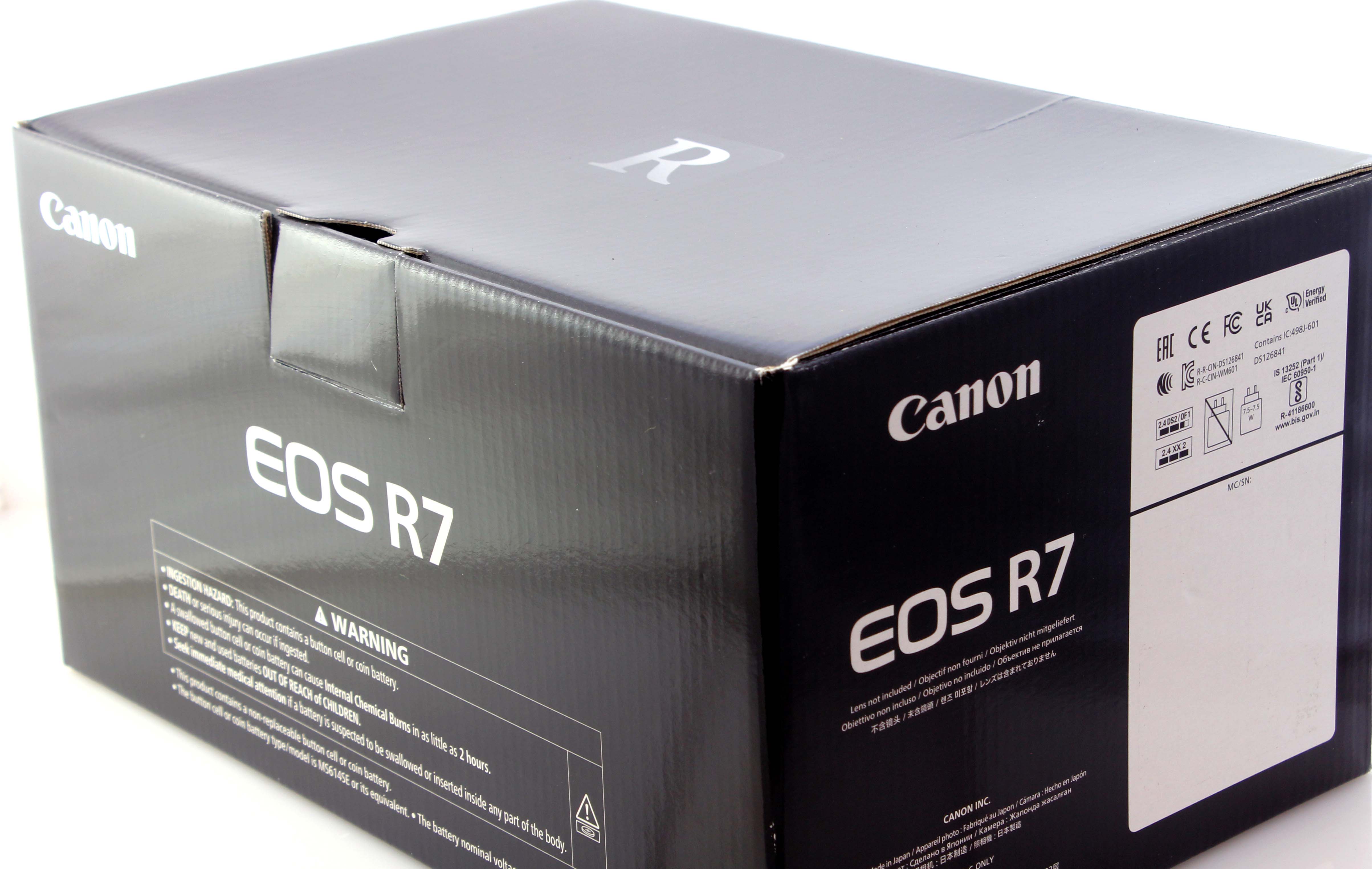 Mint & Boxed Canon EOS R7 APS-C Mirrorless 32.5 mp Camera Body RF fit - Image 2