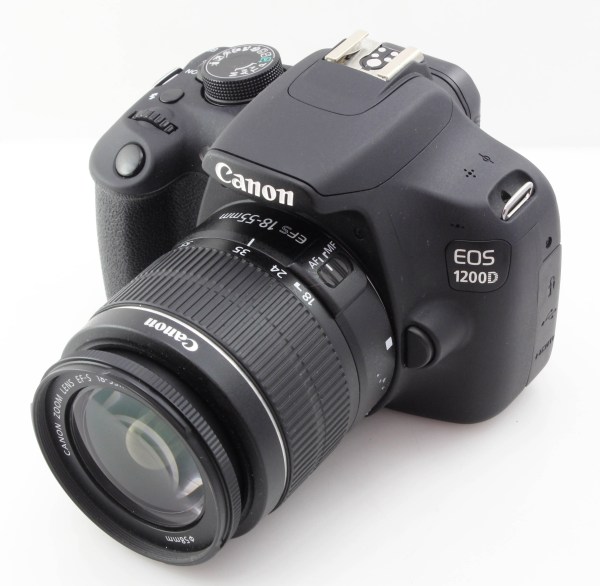Canon EOS 1200D 18MP APS-C Digital Camera w/ EF-S 18-55mm Zoom III Lens - Excellent