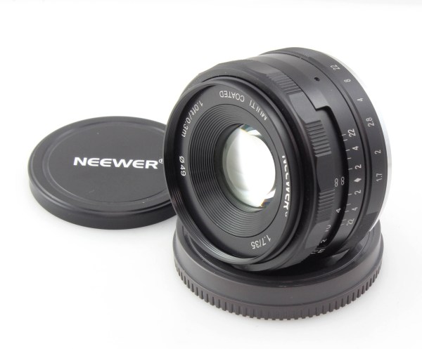 Neewer 35mm f1.7 Prime Manual lens for Sony E-Mount - Great Condition - UK Seller