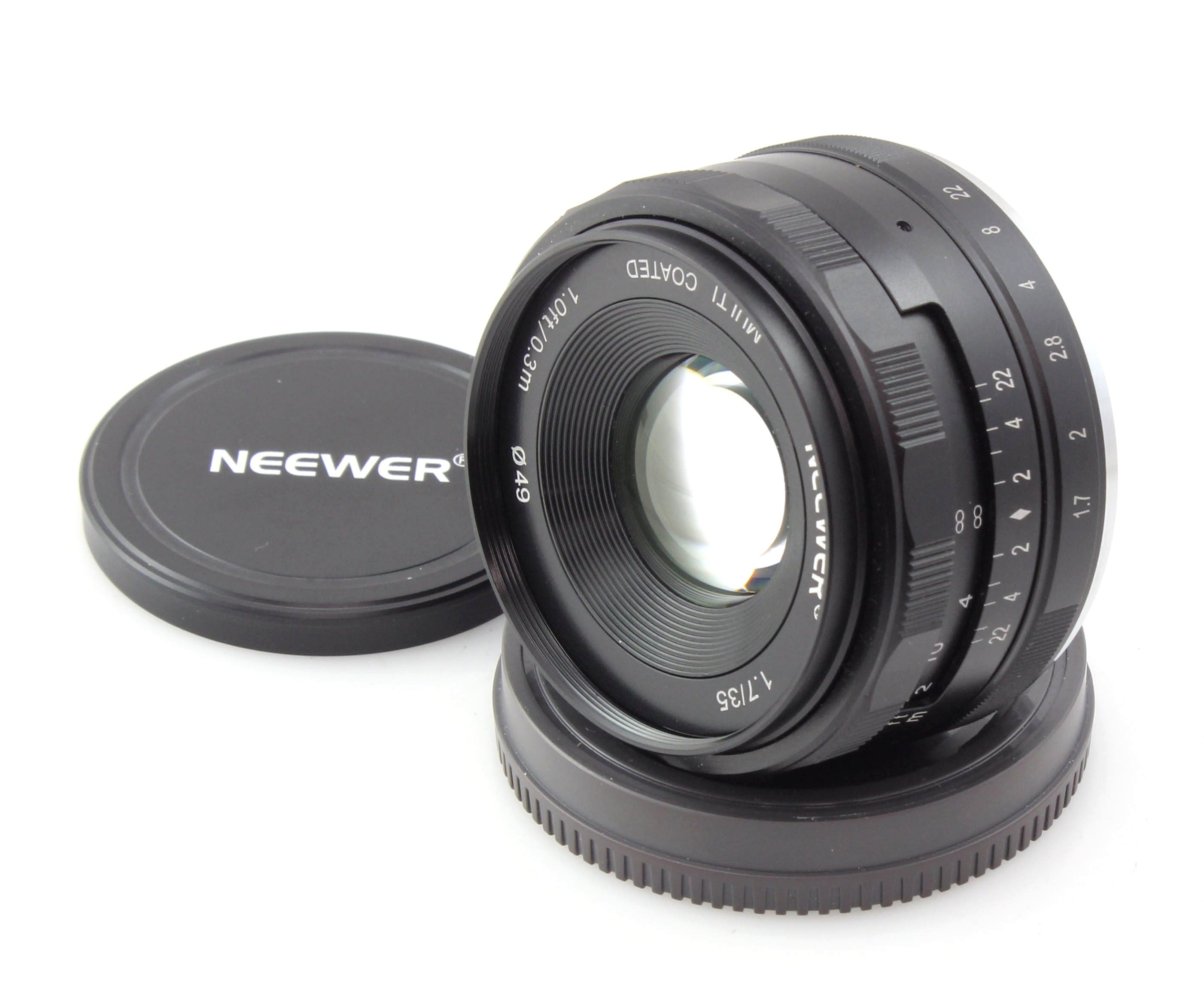 Neewer 35mm f1.7 Prime Manual lens for Sony E-Mount - Great Condition - UK Seller