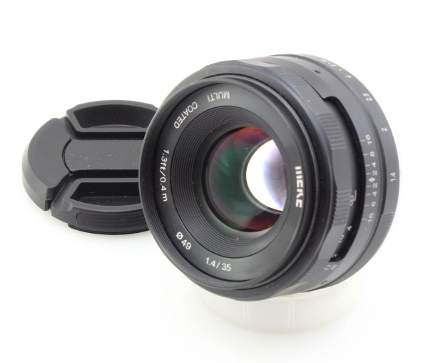 Meike 35mm f1.4 Prime Manual Fast Lens for Fujifilm X-Mount cameras - Great Condition - UK Seller