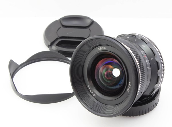 Pergear 12mm f2 HD.FMC Prime Manual Super Wide Lens for Fujifilm X-Mount cameras - Great Condition - UK Seller
