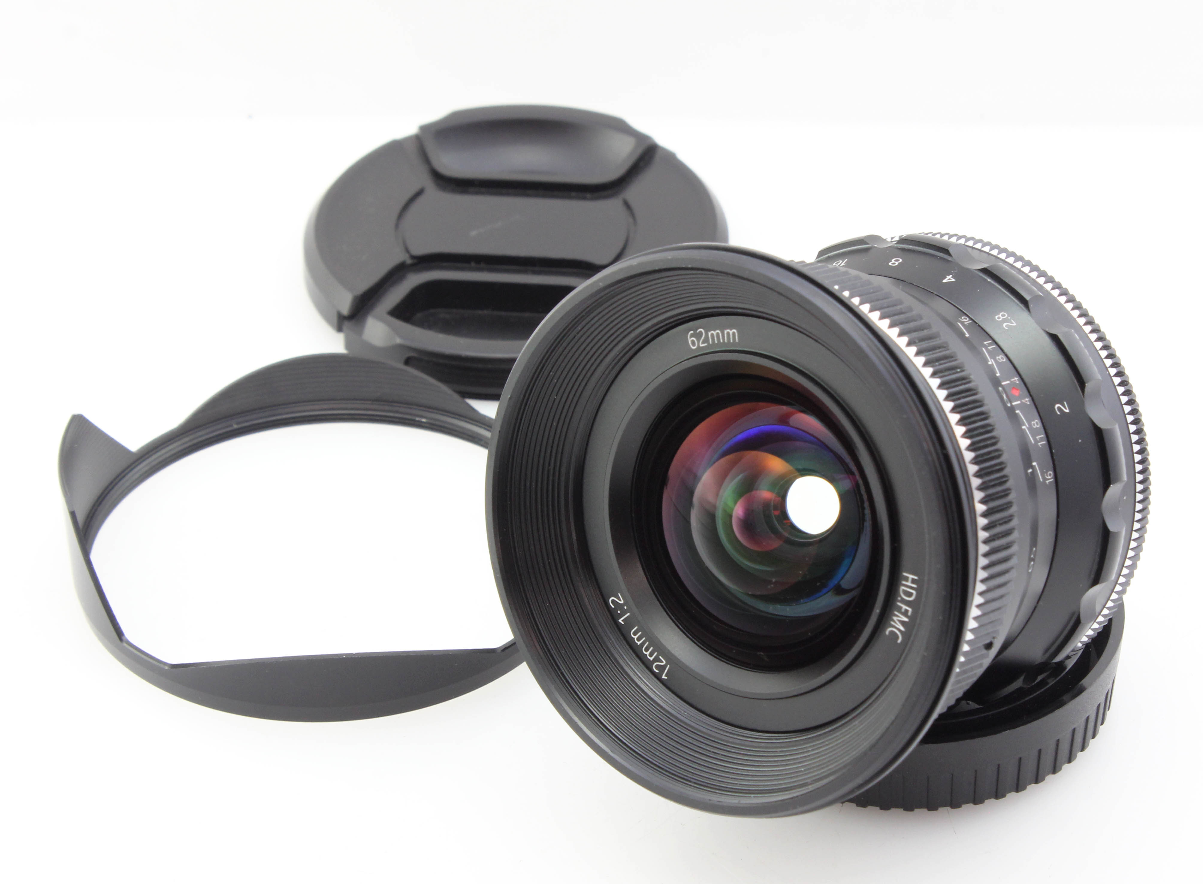 Pergear 12mm f2 HD.FMC Prime Manual Super Wide Lens for Fujifilm X-Mount cameras - Great Condition - UK Seller