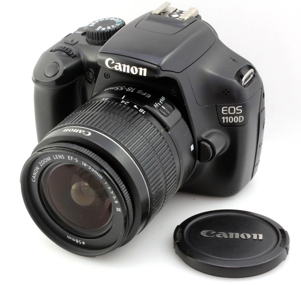 Canon EOS 1100D 12.2MP APS-C Sensor DSLR Camera w/ 18-55mm f3.5-5.6 III Zoom Lens