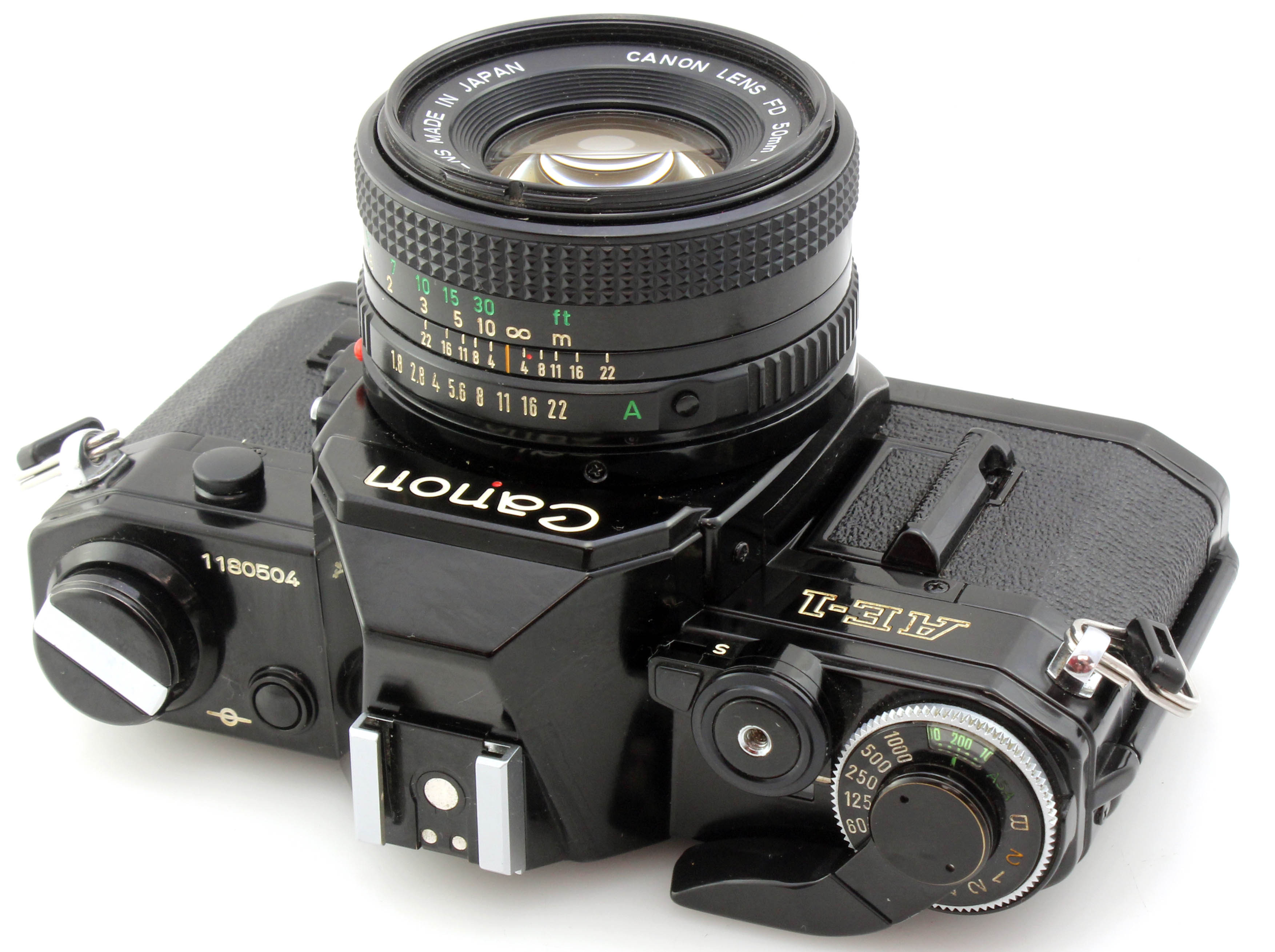 Canon AE-1 AE1 35mm SLR Film Camera w/ 50mm f1.8 FD Standard Prime Lens - Image 3