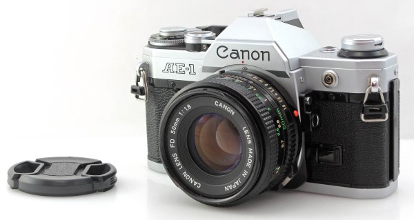 Canon AE-1 AE1 35mm SLR Film Camera w/ 50mm f1.8 FD Standard Prime Lens