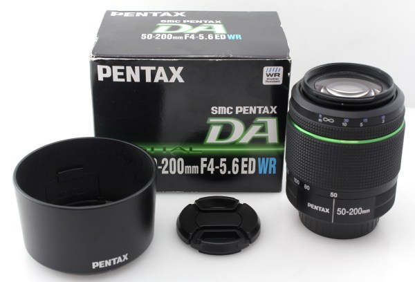Boxed SMC Pentax DA L DAL AF 50-200mm F4-5.6 ED WR Tele Zoom Lens PKAF fit