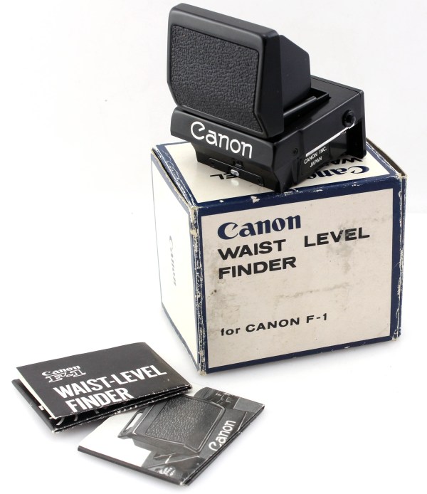 Canon Waist Level Finder for F-1 35mm SLR film camera - good boxed condition