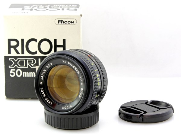 Boxed - Ricoh 50mm f/1.4 XR Rikenon Prime Lens