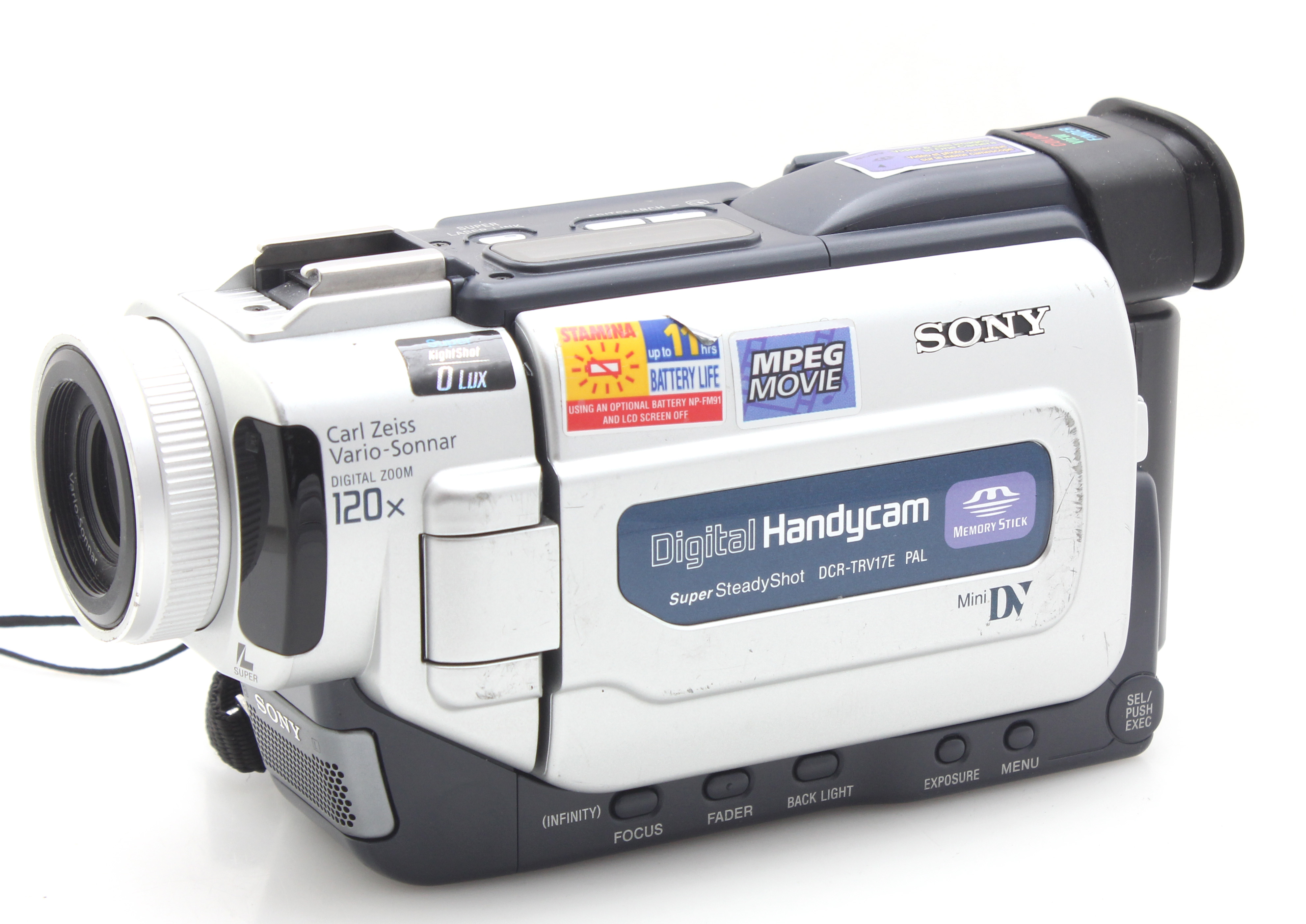 Sony DCR-TRV17E miniDV Tape Camcorder Digital Video Movie Camera Handycam - Image 2