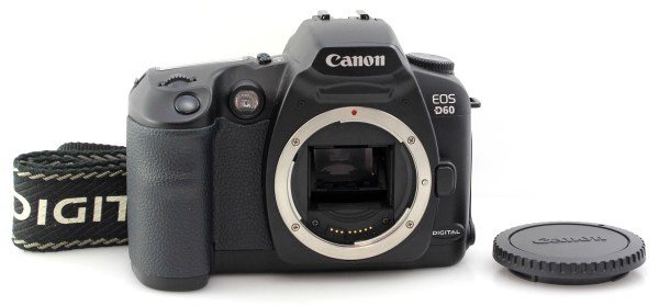 Canon EOS D60 - 6.3MP APS-C Digital SLR Camera Body
