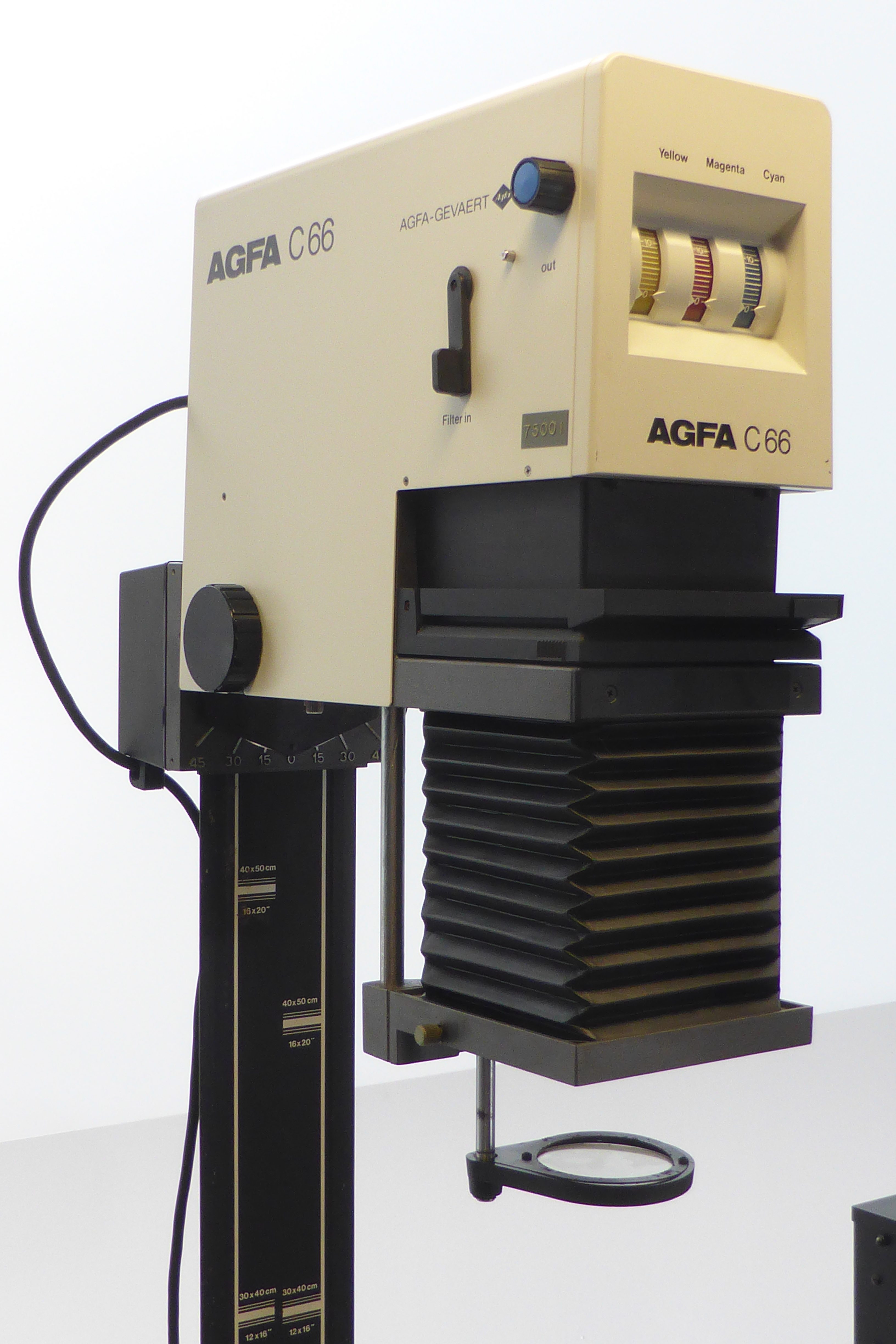 Agfa C66 DURST AC707 Colour B&W Multigrade Enlarger 50/2.8 80/5.6 lenses - Image 2