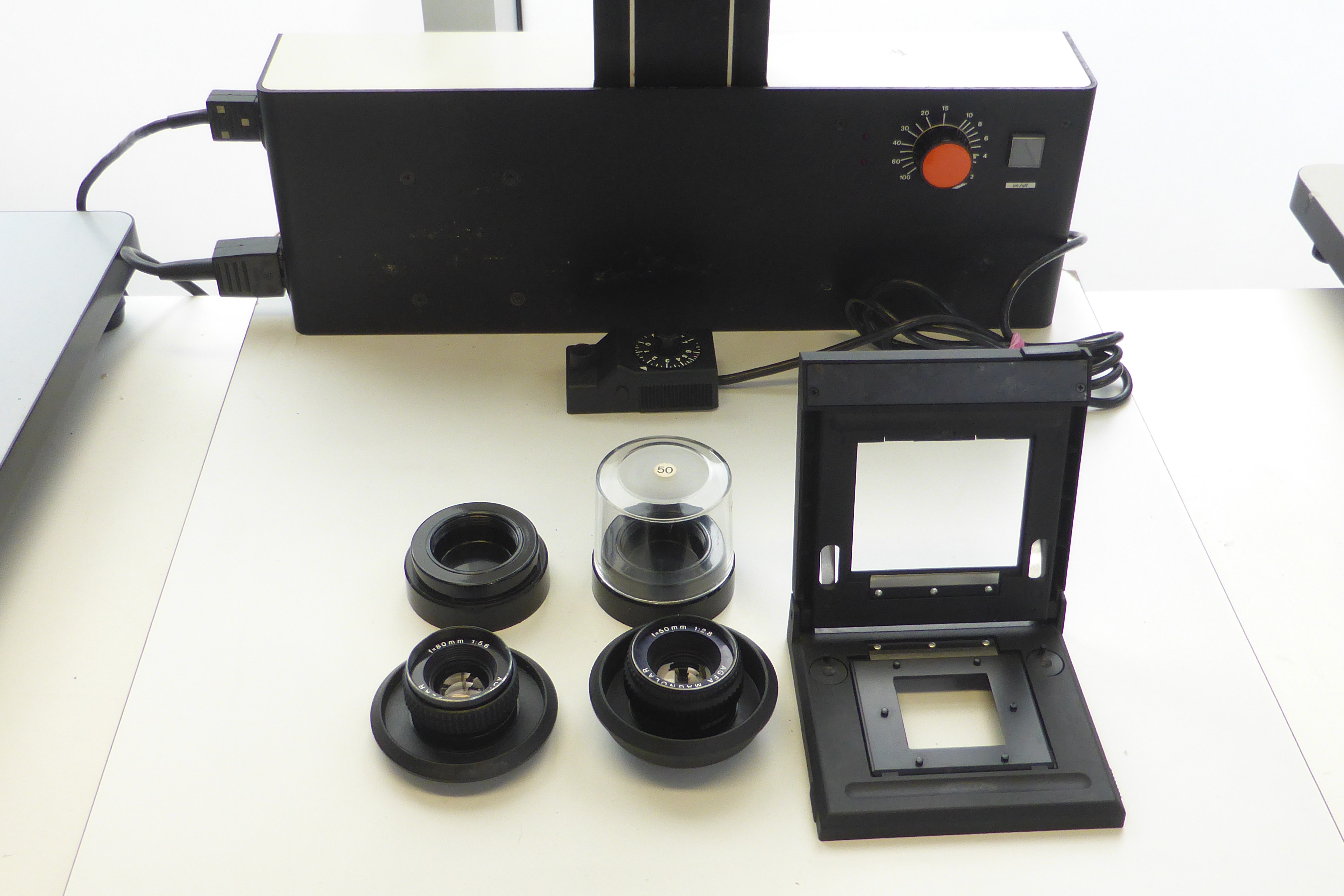 Agfa C66 DURST AC707 Colour B&W Multigrade Enlarger 50/2.8 80/5.6 lenses - Image 4