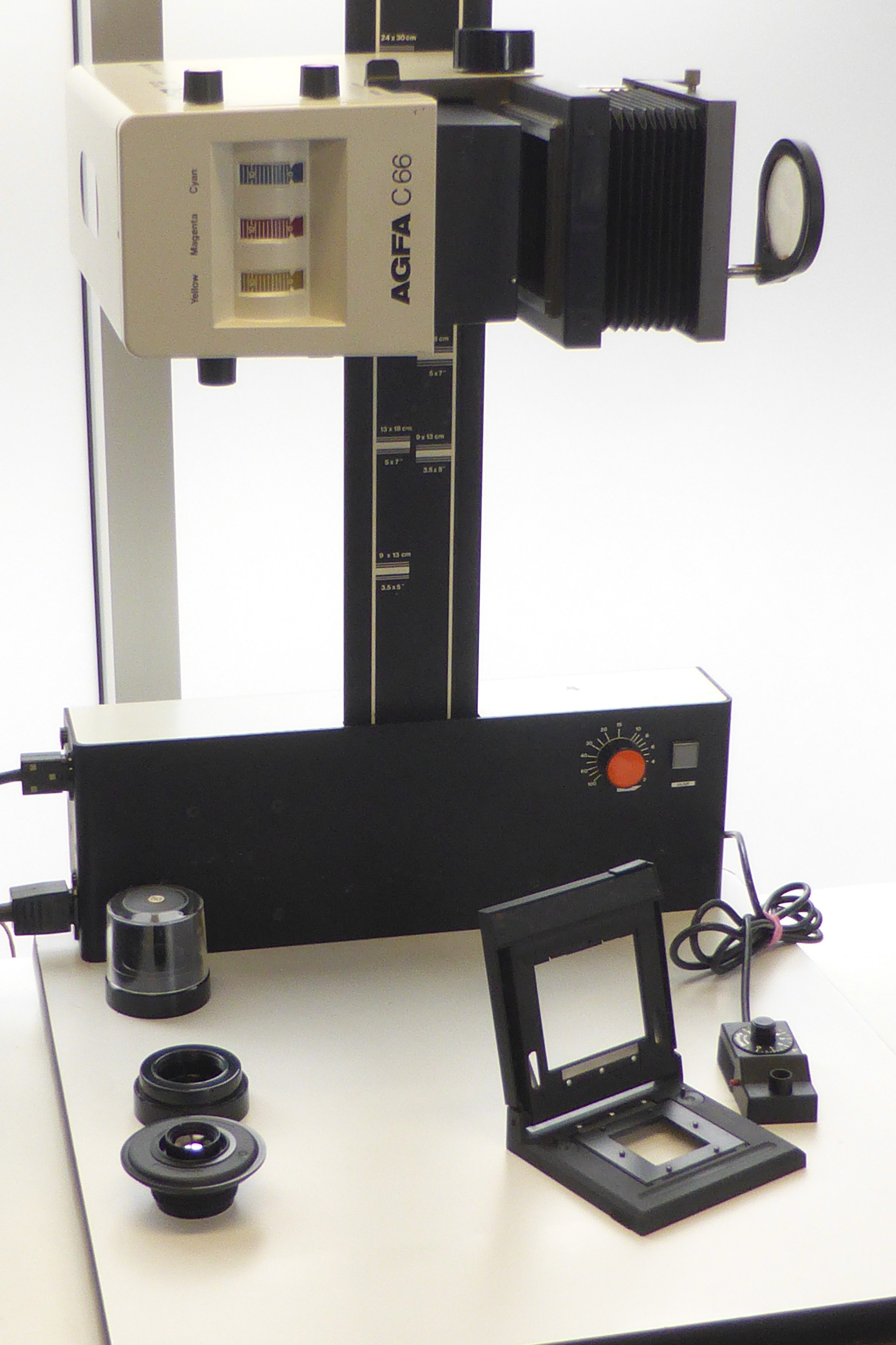 Agfa C66 DURST AC707 Colour B&W Multigrade Enlarger 50/2.8 80/5.6 lenses - Image 8
