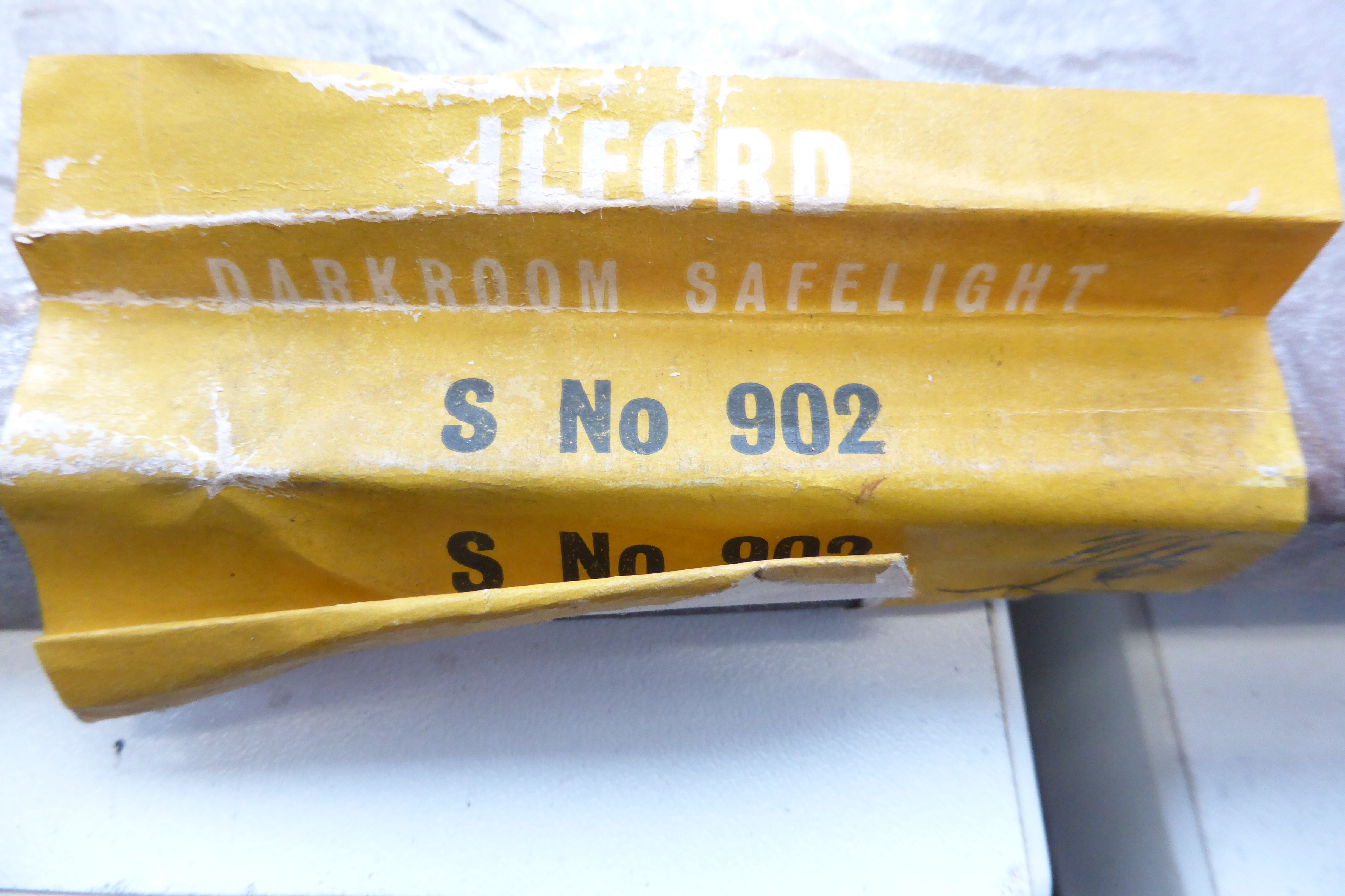 5x 10x8" Ilford Filter - for Ilford / Johnson Photo Darkroom Safelight Lamps - Boxed - Image 2