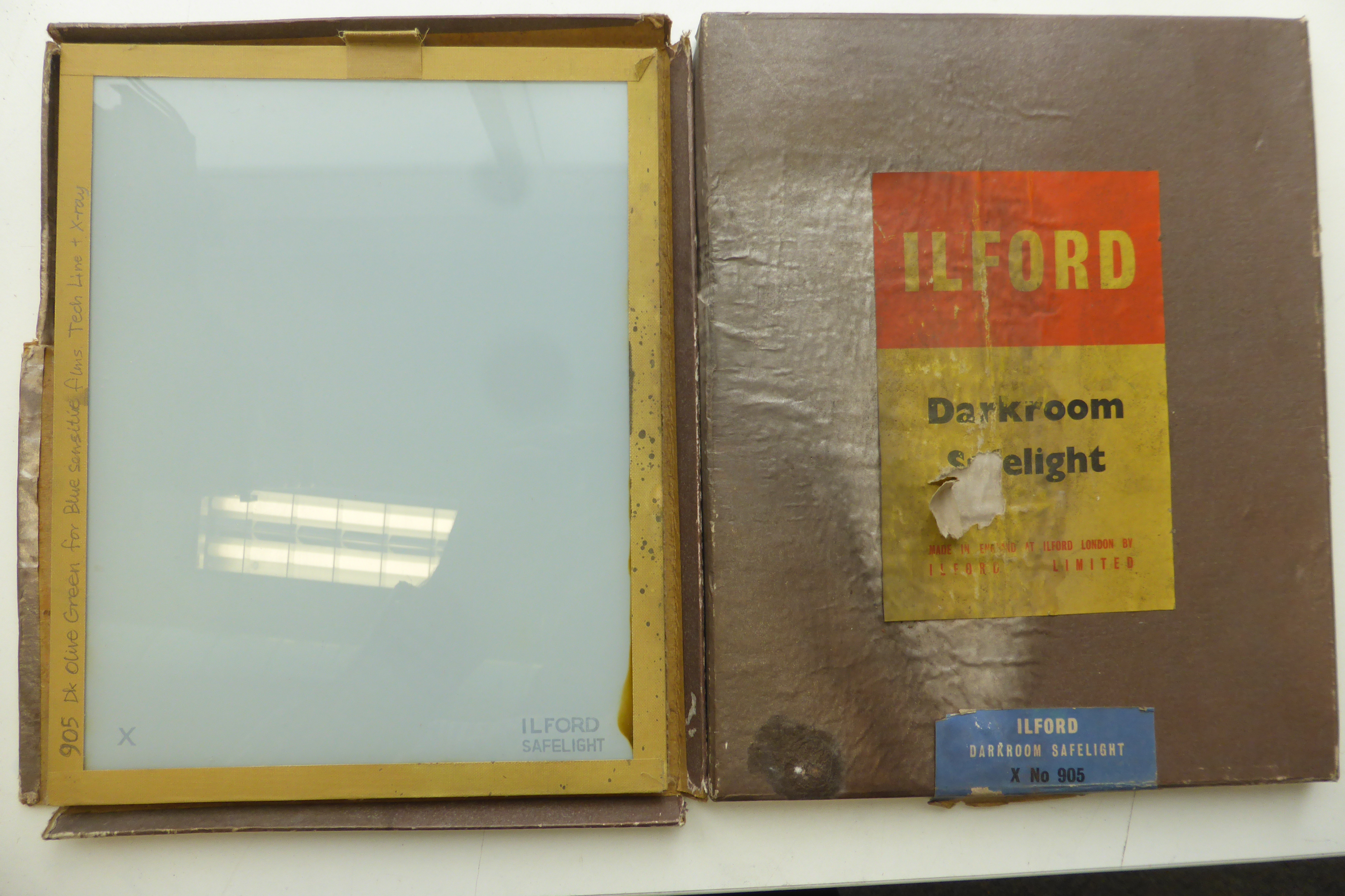 5x 10x8" Ilford Filter - for Ilford / Johnson Photo Darkroom Safelight Lamps - Boxed - Image 15