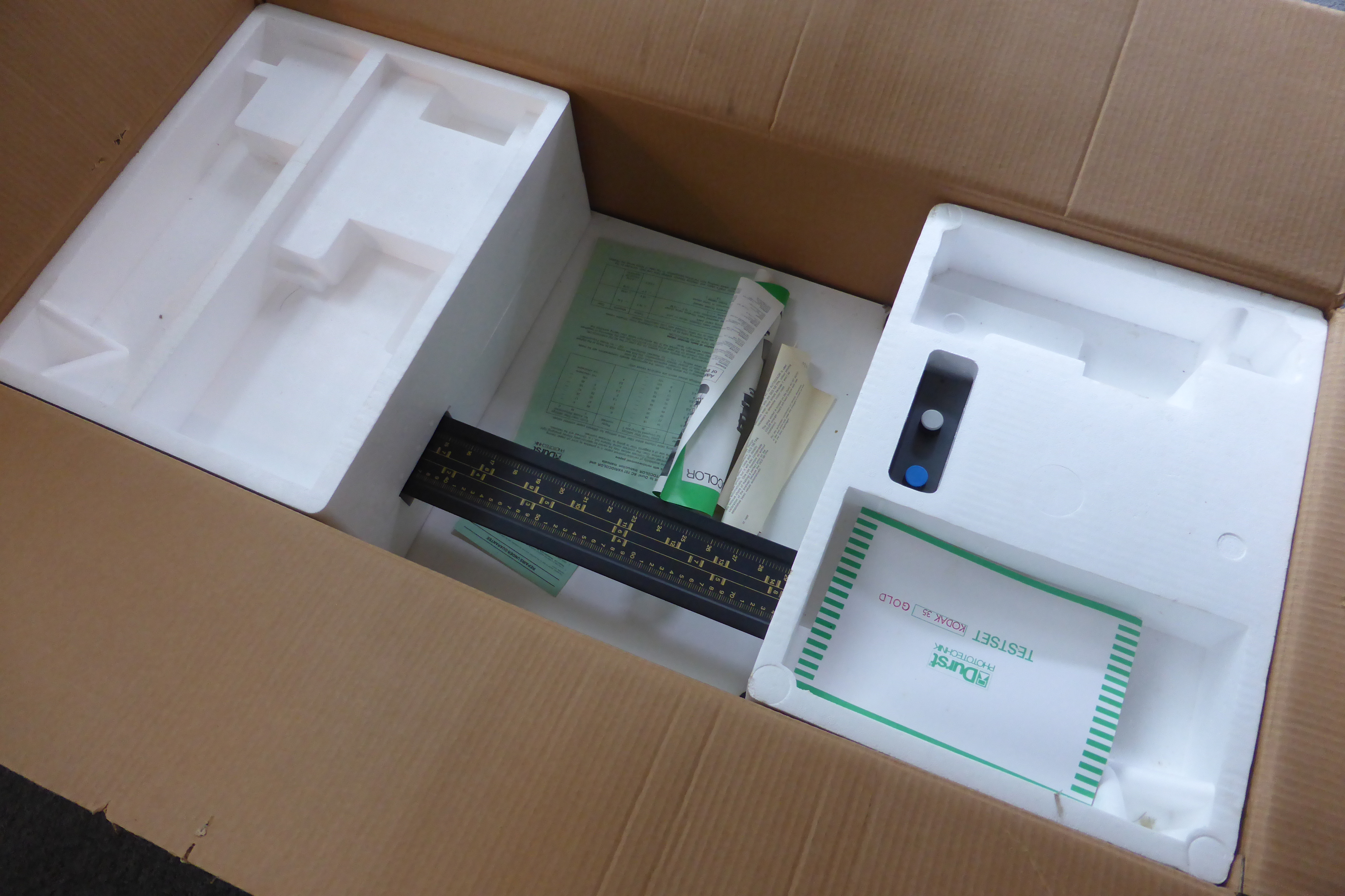New Old Stock DURST AC707 AutoColor Colour Enlarger B&W 35mm to 6x7 cm & Timer - Image 4