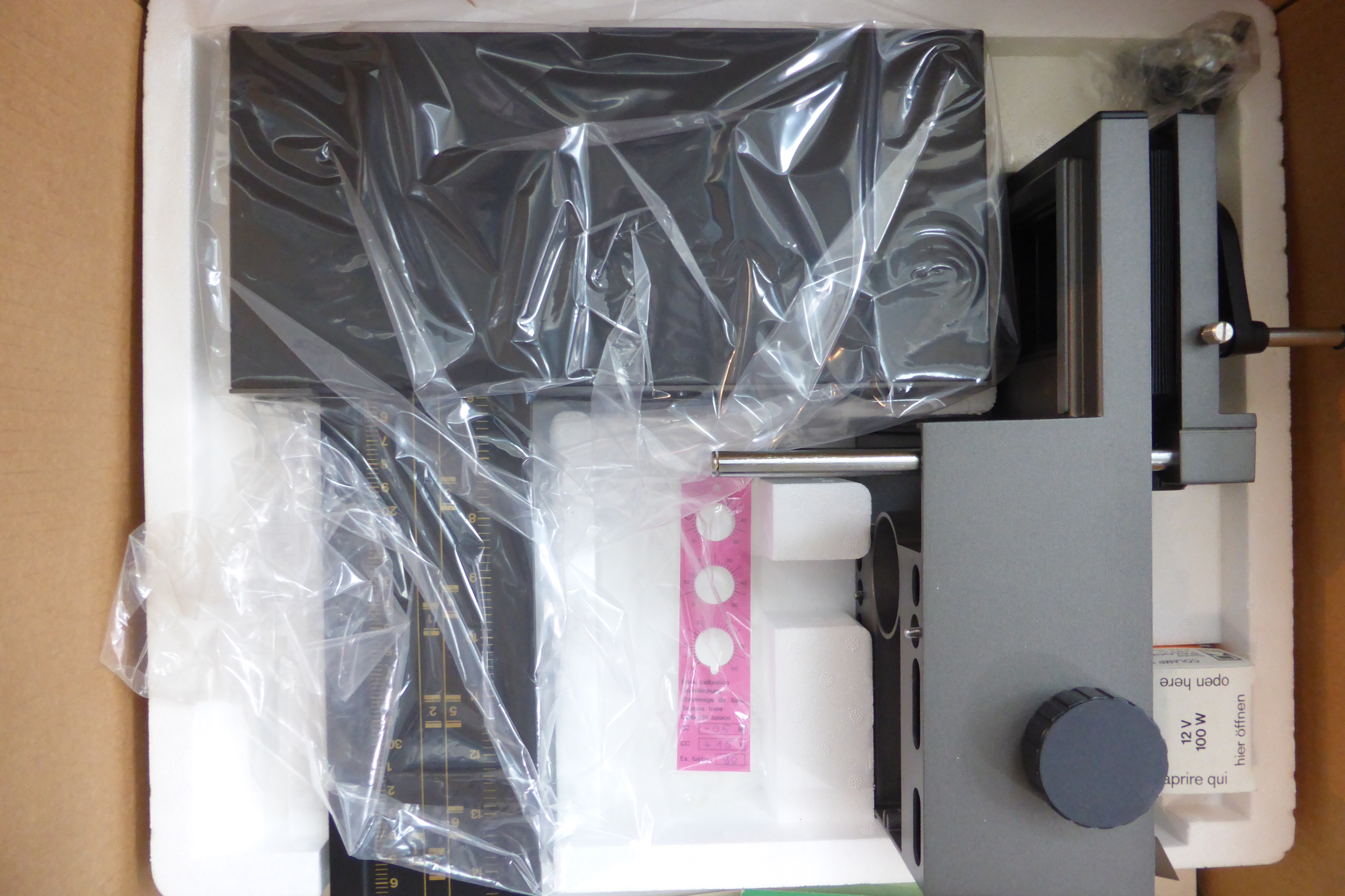 New Old Stock DURST AC707 AutoColor Colour Enlarger B&W 35mm to 6x7 cm & Timer - Image 7
