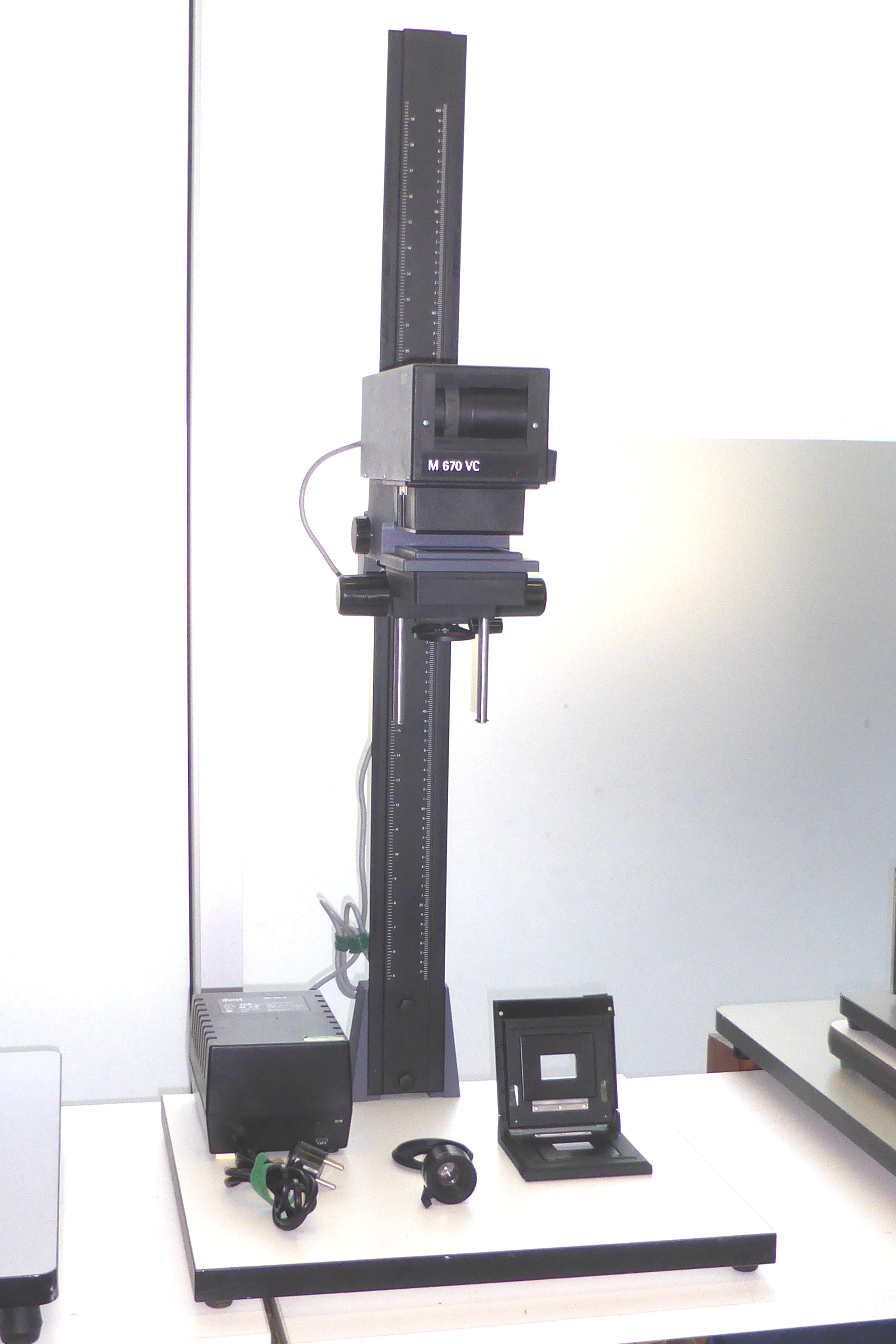 Late Durst M670 VC Multigrade (Vario-Contrast) Darkroom Enlarger, with 50mm f/2.8 Lens - Image 2