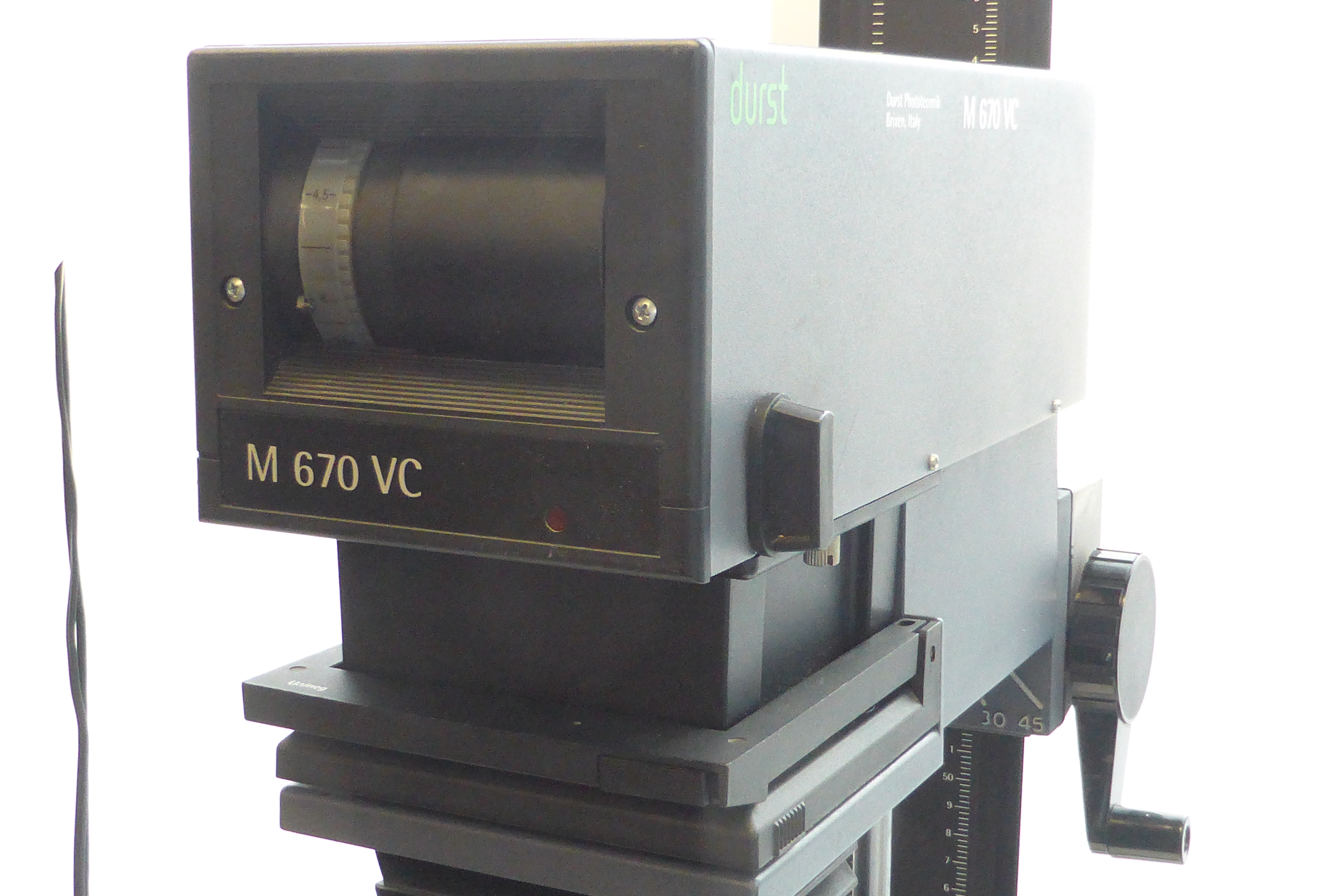 Late Durst M670 VC Multigrade (Vario-Contrast) Darkroom Enlarger, with 50mm f/2.8 Lens - Image 10